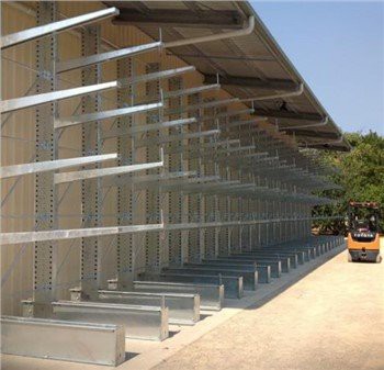 Verzinkte Kragarmablage